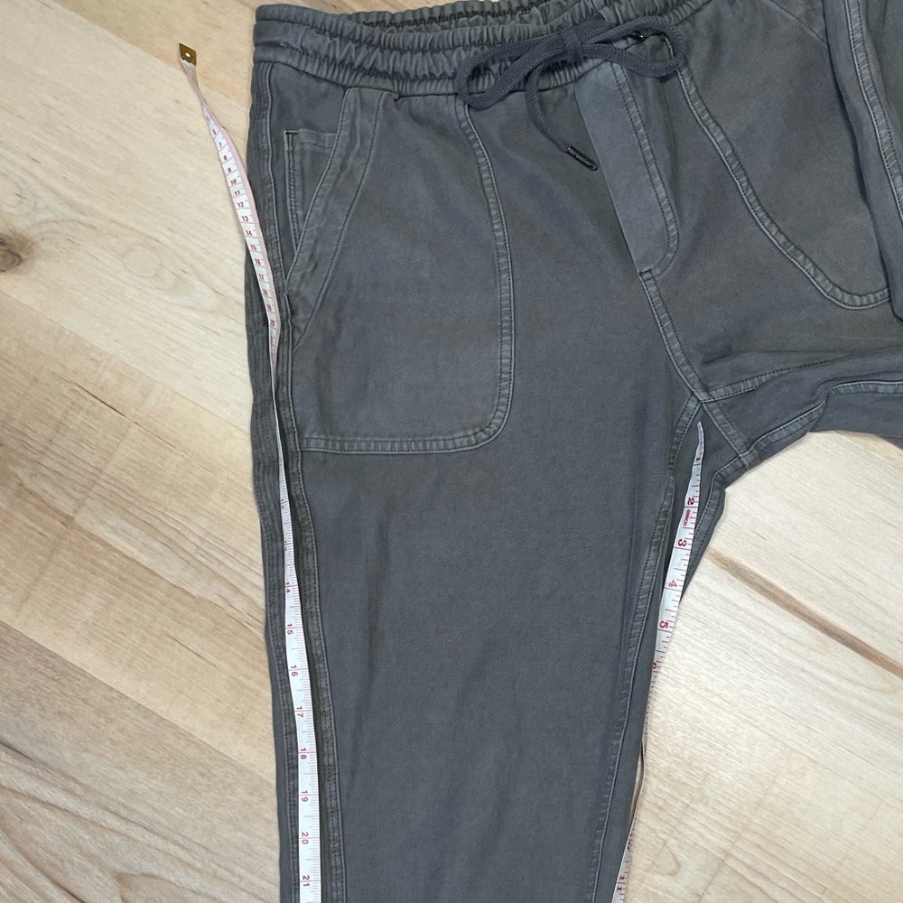 Athleta Gray Jogger Pants Womens 8 Elastic Waist Stretch‎ Casual Lounge - Picture 6 of 8